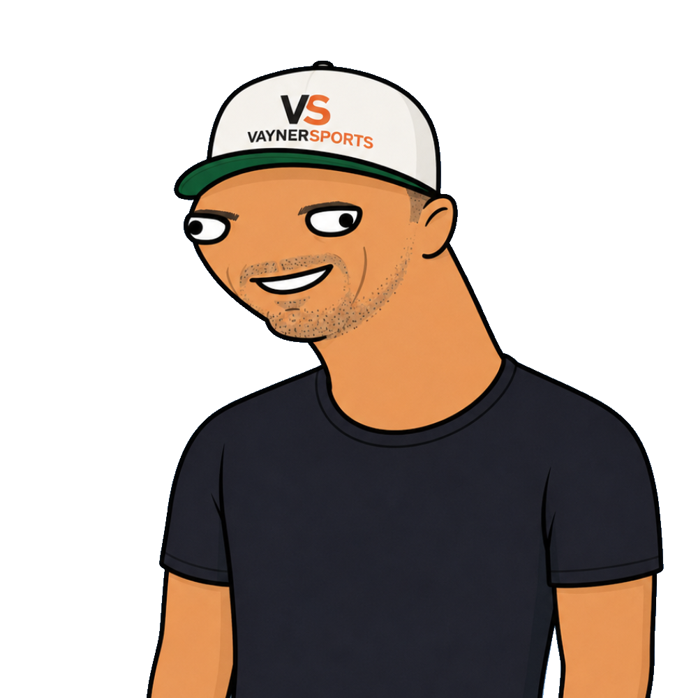 Gery, a cartoon guy wearing a white cap and a dark t-shirt, smiling